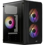 AeroCool CS-107 ohišje, črno, mini, mATX, mini ITX