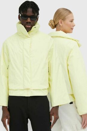 Vodoodporna jakna Rains 15440 Fuse W Jacket rumena barva - rumena. Vodoodporna jakna iz kolekcije Rains. Lahek model