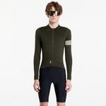 Dres Rapha Men's Pro Team Long Sleeve Midweight Jersey Bottle Green/ White XL