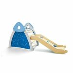 Hape Otroška lesena plezalna stena z lestvijo in toboganom 4v1