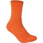 POC Fluo Sock Fluorescent Orange L Kolesarske nogavice