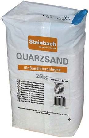Steinbach Kremenčev filtrirni pesek 0