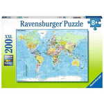 Ravensburger sestavljanka Zemljevid sveta, 200 kosov