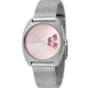 Esprit Disc Pink Silver Mesh ES1L036M0055