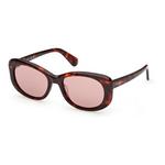 Max&Co. MO0155 52S ONE SIZE (54) Havana/Rdeča