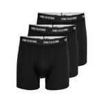 Only & Sons Boksarice 'ONSFitz' črna / bela 21168666