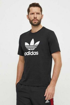 Bombažna kratka majica adidas Originals Trefoil moška