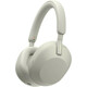 Sony WH1000XM5S.CE7 aktivni filter hrupa, Bluetooth slušalke, srebrne barve