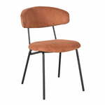 Jedilni stoli v kompletu 2 ks v konjak rjavi barvi Zack – LABEL51