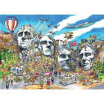 Cobble Hill Puzzle DoodleTown: Mount Rushmore 1000 kosov