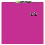 Nobo tabla magnetna quarter 36x36 cm, roza