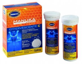 Manuka Benefit šumeče tablete C - 20 Šumečih tablet
