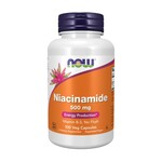 Niacinamid (B3) NOW, 500 mg (100 kapsul)
