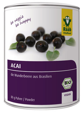 Raab Vitalfood GmbH Bio Acai v prahu - 80 g
