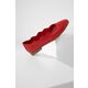 Usnjene balerinke Answear Lab rdeča barva - rdeča. Balerinke iz kolekcije Answear Lab. Model izdelan iz naravnega usnja. Model z izjemno udobno notranjostjo.