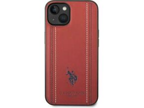 US Polo U.S. Polo usnjen ovitek USHCP14SPFAR za iPhone 14 6.1 - rdeč