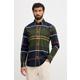 Barbour Bombažna srajca Barbour mornarsko modra MSH4994