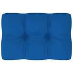 vidaXL Blazina za kavč iz palet kraljevsko modra 60x40x12 cm