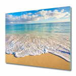 tulup.si Steklena podloga za rezanje Hawaiian plaži 2x30x52 cm