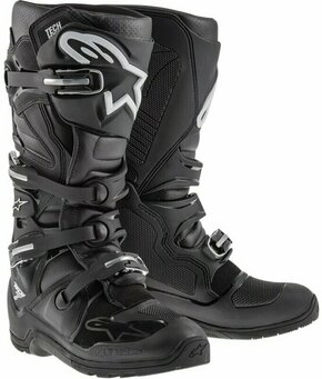 Alpinestars Tech 7 Enduro Boots Black 47 Motoristični čevlji