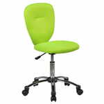 Bruxxi Otroški pisarniški stol Anna, mrežast, zelen