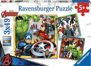WEBHIDDENBRAND Marvel Avengers Puzzle/3x49 kosov