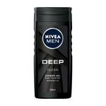 Nivea Men Deep Clean Body, Face &amp; Hair gel za prhanje za telo, obraz in lase 250 ml za moške