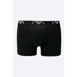 Emporio Armani Underwear boksarice (2-Pack) - črna. Boksarice iz kolekcije Emporio Armani Underwear. Model izdelan iz gladke, elastične pletenine. V kompletu sta dva para.