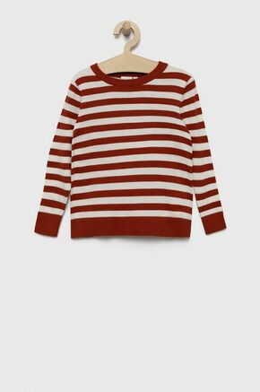Otroški pulover Name it rdeča barva - rdeča. Otroški Pulover iz kolekcije Name it. Model z okroglim izrezom