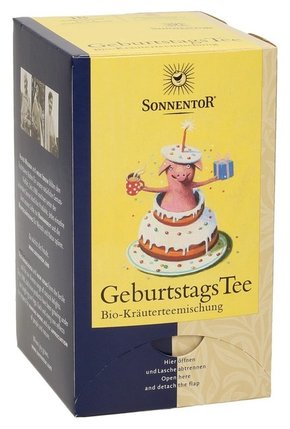 Sonnentor Rojstnodnevni čaj - Vrečka za čaj