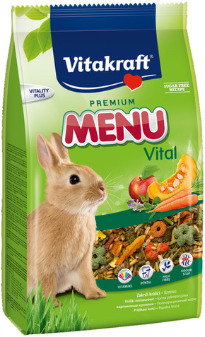 VITAKRAFT Meni Pomena - primarna hrana za rabbit 1 kg miniaturni