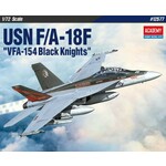Komplet modela letala 12577 - USN F/A-18F "VFA-154 Black Knight" (1:72)