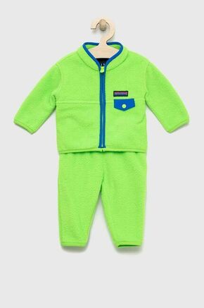 Komplet za dojenčka GAP zelena barva - zelena. Komplet za dojenčke iz kolekcije GAP. Model izdelan iz udobne pletenine.