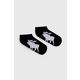 Otroške nogavice Abercrombie &amp; Fitch (5-pack) črna barva - črna. Otroške kratke nogavice iz kolekcije Abercrombie &amp; Fitch. Model izdelan iz elastičnega, vzorčastega materiala. V kompletu je pet parov.