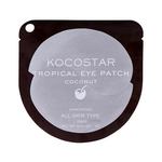 Kocostar Eye Mask Tropical Eye Patch maska za obraz za vse tipe kože 3 g odtenek Coconut za ženske