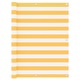 Balkonsko platno belo in rumeno 120x400 cm oksford blago