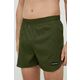 Kratke hlače za kopanje Calvin Klein zelena barva - zelena. Kopalne kratke hlače iz kolekcije Calvin Klein. Model izdelan iz lahke tkanine.