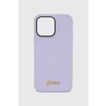 Etui za telefon Guess Iphone 14 Pro Max 6,7" vijolična barva - vijolična. Etui za IPhone iz kolekcije Guess. Model izdelan iz enobarvnega materiala.