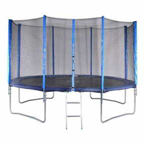 Spartan trampolin + mreža + lestev