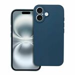 OEM SOFT etui za IPHONE 16 temno modra