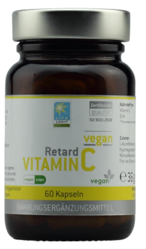 Life Light Vitamin C retard - 60 kaps.