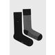 Nogavice Tommy Hilfiger moške, črna barva - črna. Visoke nogavice iz kolekcije Tommy Hilfiger. Model izdelan iz elastičnega materiala. V kompletu sta dva para.