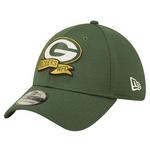 Green Bay Packers New Era 39THIRTY 2022 Official Sideline Coach Flex kapa, velikost S/M