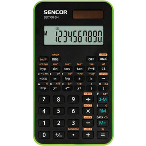 Sencor Calculator SEC 106 GN - šolski kalkulator