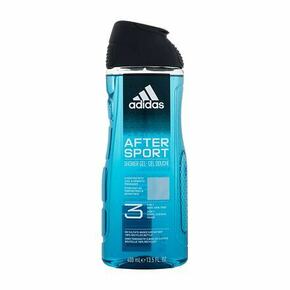 Adidas After Sport Shower Gel 3-In-1 osvežilen gel za prhanje 400 ml za moške
