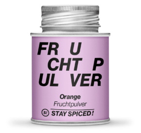 Stay Spiced! Pomarančni sadni prah na maltodekstrinu - 80 g