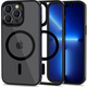 Tech-protect Magmat MagSafe ovitek za iPhone 14 Pro Max, črna/prozoren