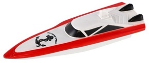 Teddies Motorni čoln/čoln v vodi RC plastika 19cm baterija + polnilni paket + USB 2
