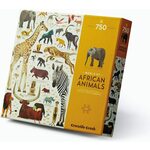 Puzzle Svet afriških živali 750 Crocodile Creek
