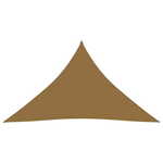 shumee Sun Sail 160 g / m² Taupe 5x5x6 m HDPE